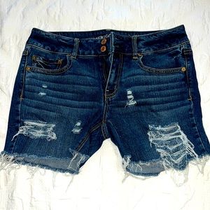 American eagle jean shorts